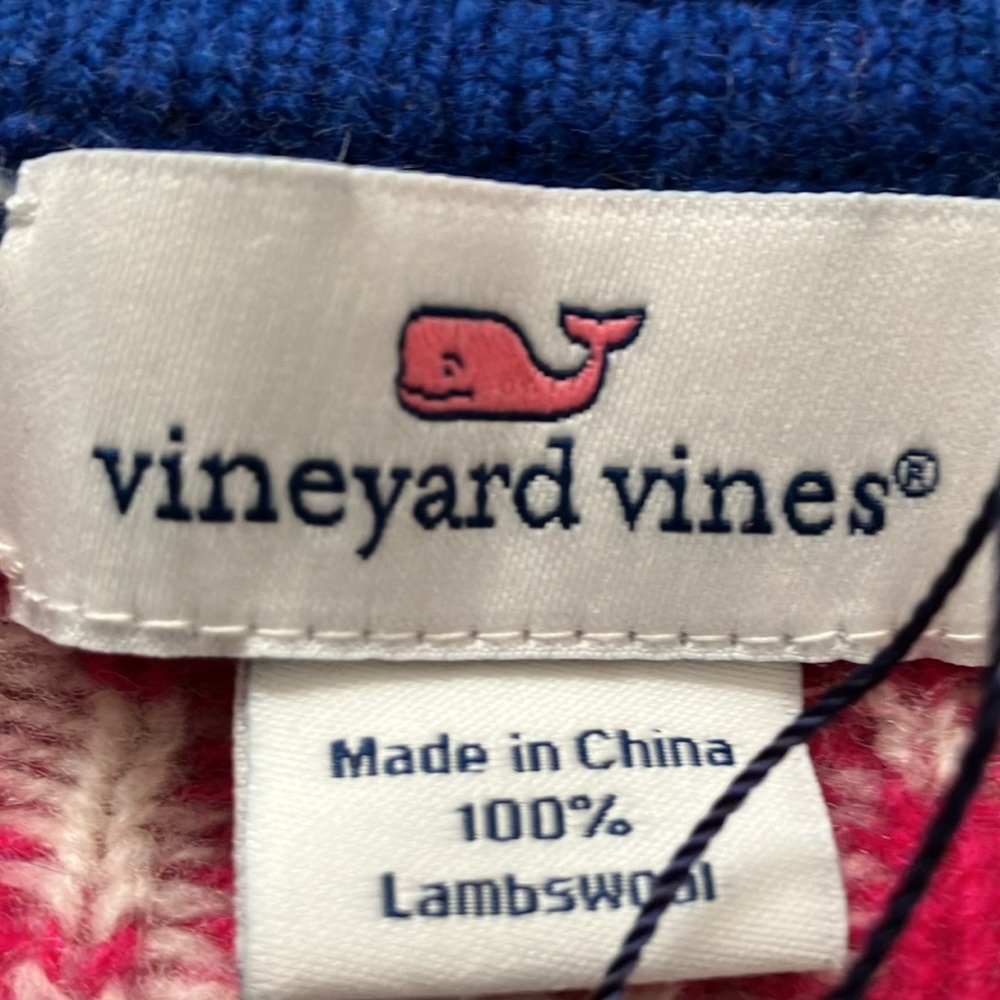 Vineyard Vines Fairisle lobster sweater NWT - Picture 5 of 7